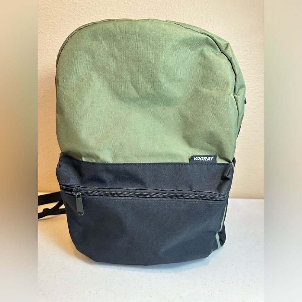 Vooray Army Green and Black Laptop Backpack